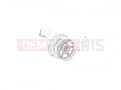 derbi Sonar 125 Rear wheel