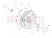 DERBI Sonar 150 Front wheel