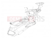 DERBI Sonar 150 Rear luggage rack