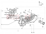 Crankcase - Derbi Sonar 50 2T 2009