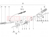 Handlebars - Master cil. - Derbi Sonar 50 2T 2009