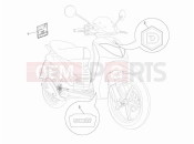 Plates - Emblems - Derbi Sonar 50 2T 2009