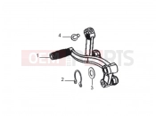 derbi STX 150 Shift pedal