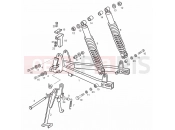 DERBI Variant Revolution 50 Swing arm - Shock absorber
