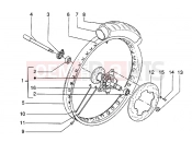 Front wheel - Gilera Coguar