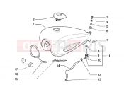 Fuel tank - Gilera Coguar