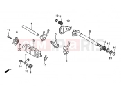 Gearshift drum - Gilera Coguar