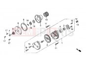 Oil pump unit - Gilera Coguar