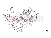 Right crankcase cover - Gilera Coguar