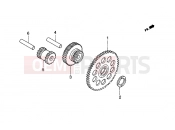 Starting gear - Gilera Coguar