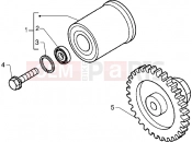 Torque limiting device - Dampe - Gilera DNA 125