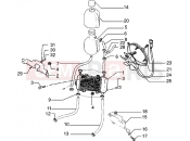 Expansion tank - Radiator - Gilera DNA 180