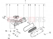gilera 2006 DNA 50 Air filter