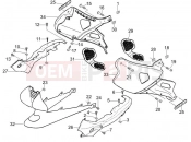 gilera 2006 DNA 50 Side cover - Spoiler
