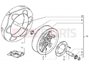 Front wheel - Gilera DNA GP Experience