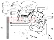 Helmet housing - Gilera DNA GP Experience