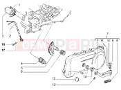 Starting motor-starter lever - Gilera DNA GP Experience