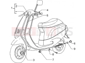 bowdenek - Gilera Easy Moving