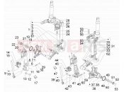 gilera 2010 Fuoco 500 Fork's components (Mingxing)