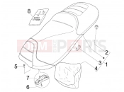 gilera 2013 Fuoco 500 Saddle/seats