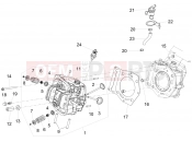 gilera 2013 Fuoco 500 LT Head unit - Valve