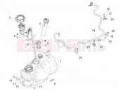 gilera 2014 Fuoco 500 LT Benzin tank