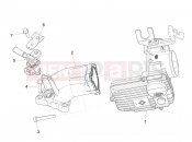 gilera 2014 Fuoco 500 LT Throttle body - Injector - Induction joint