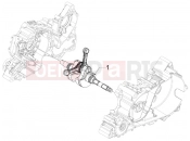 gilera 2009 GP 800 Crankshaft