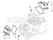 gilera 2009 GP 800 Cylinder head cover