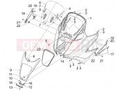gilera 2009 GP 800 Front shield
