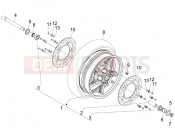 gilera 2009 GP 800 Front wheel