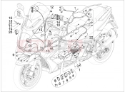 gilera 2009 GP 800 Main cable harness