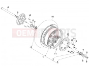 gilera 2009 GP 800 Rear wheel