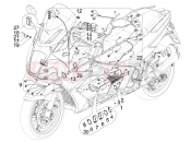 gilera 2009 GP 800 Centenario kábelezés