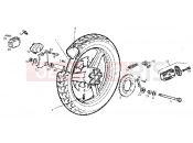 Rear wheel - Gilera GPR 50