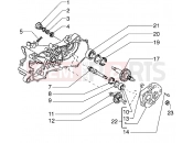 GILERA Ice Rear wheel shaft