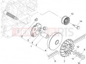Driving pulley - Gilera Nexus 250 SP 2007