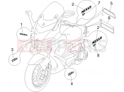 Plates - Emblems - Gilera Nexus 250 SP 2007