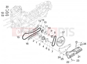gilera 2009 Nexus 300 ie Oil pump
