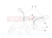 gilera 2011 Nexus 300 ie Driving mirror/s