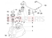 gilera 2011 Nexus 300 ie Fuel tank