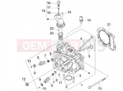 gilera 2011 Nexus 300 ie Head unit - Valve