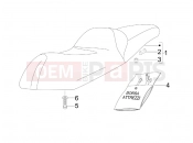 gilera 2011 Nexus 300 ie Saddle/seats