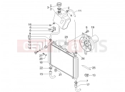 gilera 2006 Nexus 500 Cooling system