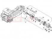 gilera 2007 Nexus 500 Driven pulley