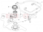gilera 2007 Nexus 500 Supply system