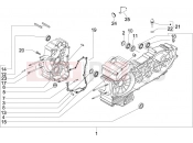 Crankcase - Gilera Nexus 500 2009