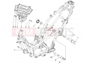 Frame/bodywork - Gilera Nexus 500 2009
