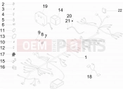 Main cable harness - Gilera Nexus 500 2009