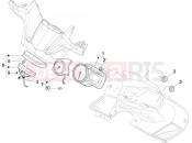 Meter combination - Cruscotto - Gilera Nexus 500 2009